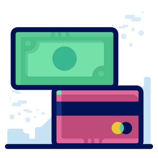 payment method cash credit card money finance icon 153122
