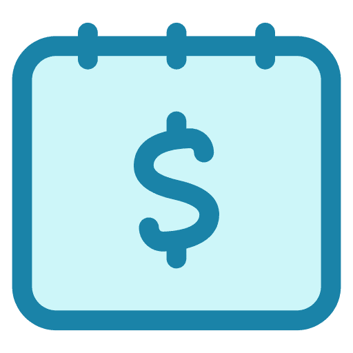 date business money payment salary calendar day icon 254031